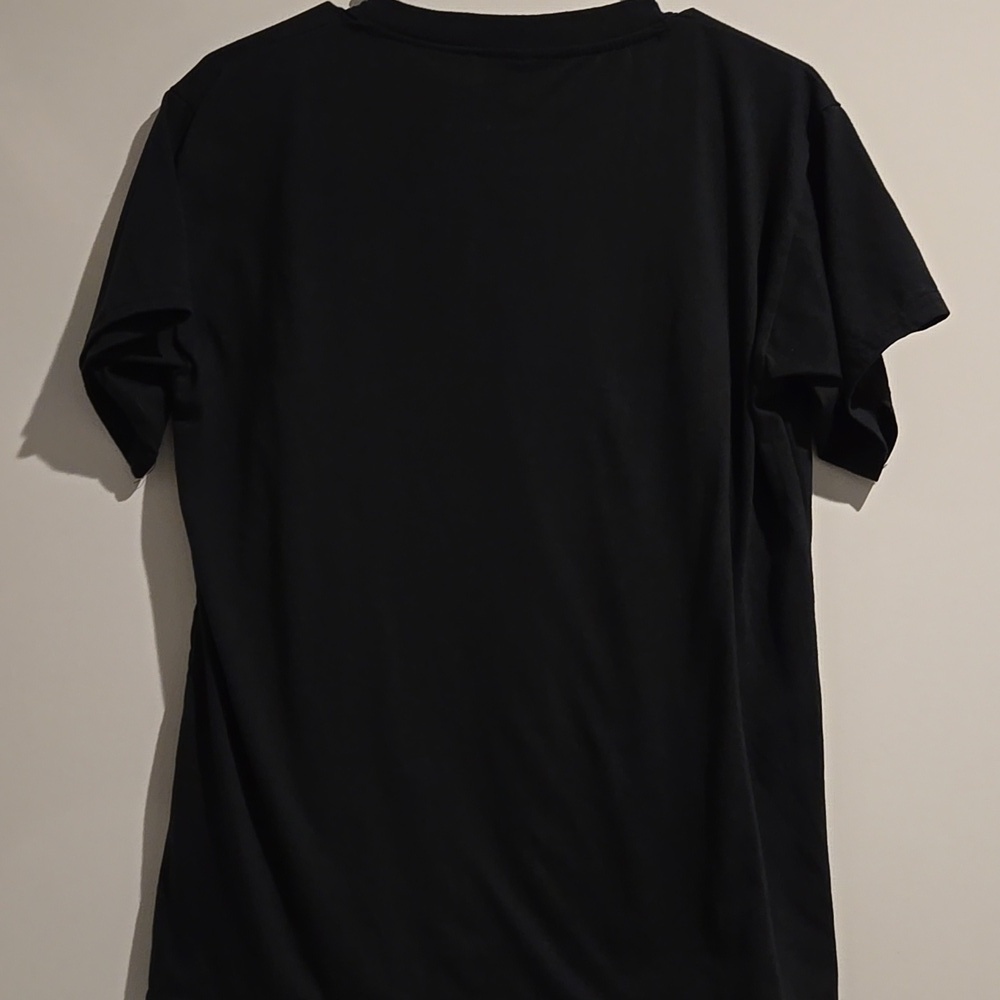 Shein black white top. Size large. - Picture 4 of 4